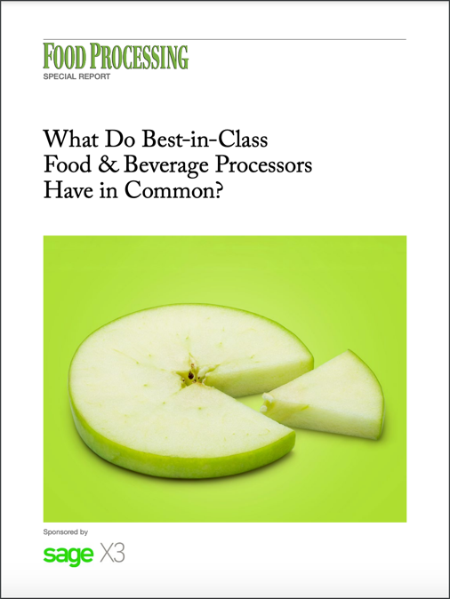 What Do Best-in-Class Food & Beverage Processors Have in Common?